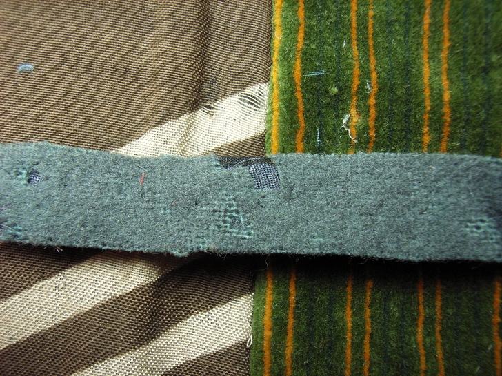 Lacuna nella cintura dopo il restauro